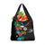 South Sudan Grocery Bag Hibiscus Floral African Pattern