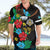 South Sudan Hawaiian Shirt Hibiscus Floral African Pattern - Wonder Print Shop