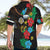 South Sudan Hawaiian Shirt Hibiscus Floral African Pattern - Wonder Print Shop