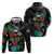 South Sudan Hoodie Hibiscus Floral African Pattern - Wonder Print Shop