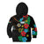 South Sudan Kid Hoodie Hibiscus Floral African Pattern - Wonder Print Shop