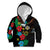 South Sudan Kid Hoodie Hibiscus Floral African Pattern - Wonder Print Shop