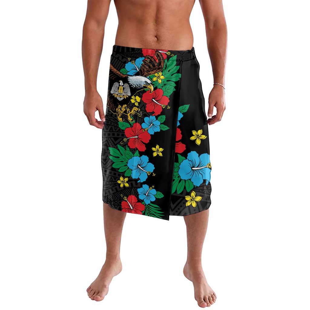 South Sudan Lavalava Hibiscus Floral African Pattern - Wonder Print Shop