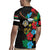 South Sudan Rugby Jersey Hibiscus Floral African Pattern - Wonder Print Shop