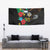 South Sudan Tapestry Hibiscus Floral African Pattern