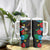 South Sudan Tumbler With Handle Hibiscus Floral African Pattern - Wonder Print Shop