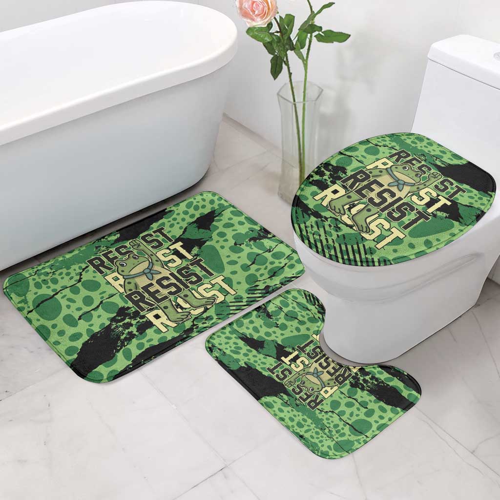 Portland Frog Protest Bathroom Set Only You Can Prevent Fascism - Wonder Print Shop