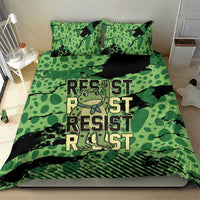 Portland Frog Protest Bedding Set Only You Can Prevent Fascism - Wonder Print Shop