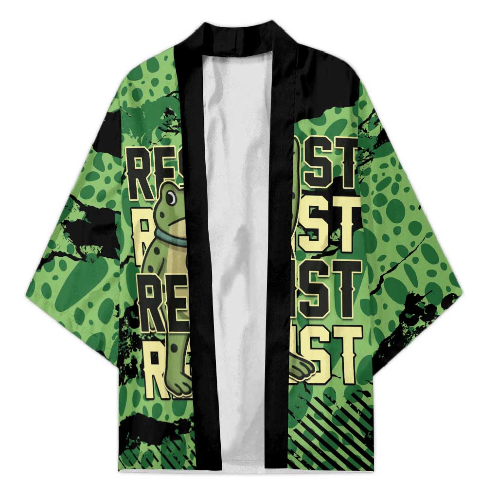 Personalized Portland Frog Protest Kimono Only You Can Prevent Fascism - Wonder Print Shop