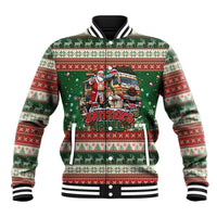 Shitter was Full Baseball Jacket Funny Christmas