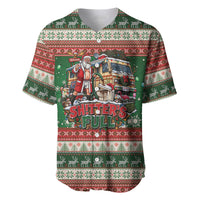 Shitter was Full Baseball Jersey Funny Christmas
