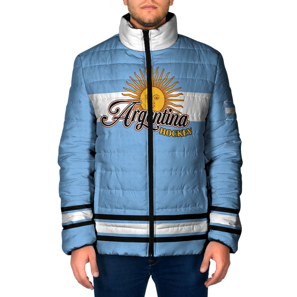 Custom Hockey Argentina Padded Jacket Los Leones Go Champions