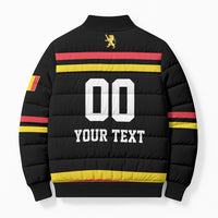 Custom Hockey Belgium Bomber Puffer Jacket Go Champions