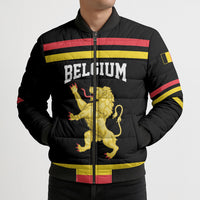 Custom Hockey Belgium Bomber Puffer Jacket Go Champions