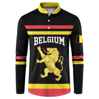 Custom Hockey Belgium Button Sweatshirt Go Champions