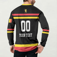 Custom Hockey Belgium Button Sweatshirt Go Champions