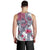 Hawaii Kakau Mix Paisley Pattern Men Tank Top Polynesian Tropical Unique Style - Wonder Print Shop