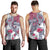 Hawaii Kakau Mix Paisley Pattern Men Tank Top Polynesian Tropical Unique Style - Wonder Print Shop