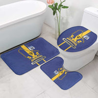 Barbados 30th November Bathroom Set Independence Day Flag Map - Wonder Print Shop