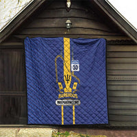 Barbados 30th November Quilt Independence Day Flag Map - Wonder Print Shop