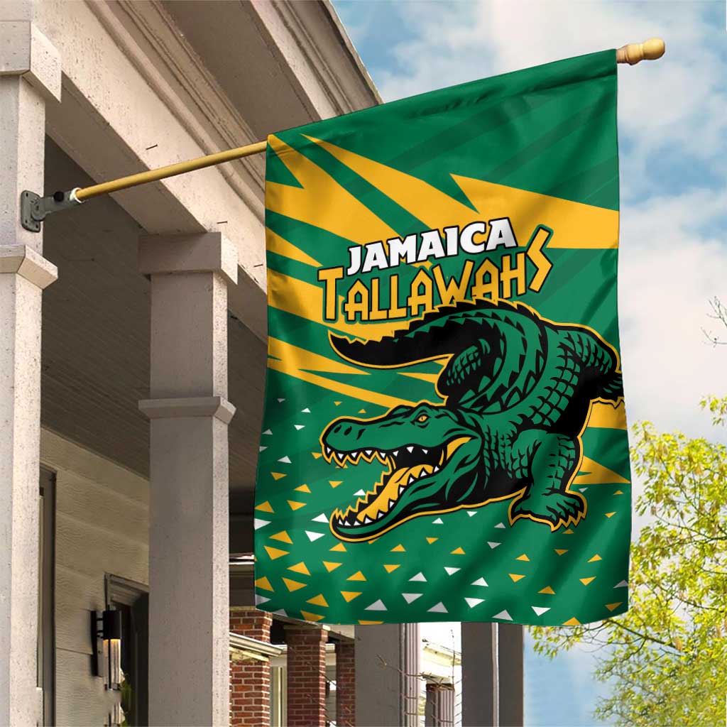 Jamaica Cricket Tallawahs Garden Flag Fi Wi Tallawahs Champions