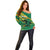 Custom Jamaica Cricket Tallawahs Off Shoulder Sweater Fi Wi Tallawahs Champions