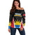 Custom Antigua Cricket Hawksbills Off Shoulder Sweater Each Endeavouring All Achieving