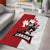 Canada Ice Hockey Team Area Rug Maple Leaf Go Champions