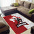 Canada Ice Hockey Team Area Rug Maple Leaf Go Champions