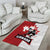 Canada Ice Hockey Team Area Rug Maple Leaf Go Champions