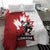 Canada Ice Hockey Team Bedding Set Maple Leaf Go Champions