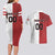 Custom Canada Ice Hockey Team Couples Matching Long Sleeve Bodycon Dress and Hawaiian Shirt Maple Leaf Go Champions