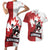 Custom Canada Ice Hockey Team Couples Matching Short Sleeve Bodycon Dress and Hawaiian Shirt Maple Leaf Go Champions