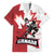 Custom Canada Ice Hockey Team Family Matching Long Sleeve Bodycon Dress and Hawaiian Shirt Maple Leaf Go Champions