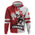 Custom Canada Ice Hockey Team Hoodie Maple Leaf Go Champions