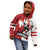 Custom Canada Ice Hockey Team Kid Hoodie Maple Leaf Go Champions