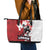 Canada Ice Hockey Team Leather Tote Bag Maple Leaf Go Champions