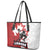 Canada Ice Hockey Team Leather Tote Bag Maple Leaf Go Champions