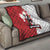 Canada Ice Hockey Team Quilt Maple Leaf Go Champions