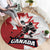 Canada Ice Hockey Team Round Carpet Maple Leaf Go Champions