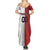 Custom Canada Ice Hockey Team Summer Maxi Dress Maple Leaf Go Champions