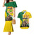 Personalized Canada Saskatchewan Province Couples Matching Mermaid Dress and Hawaiian Shirt Multis e Gentibus Vires