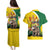 Personalized Canada Saskatchewan Province Couples Matching Puletasi and Hawaiian Shirt Multis e Gentibus Vires