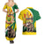 Personalized Canada Saskatchewan Province Couples Matching Summer Maxi Dress and Hawaiian Shirt Multis e Gentibus Vires