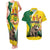 Personalized Canada Saskatchewan Province Couples Matching Tank Maxi Dress and Hawaiian Shirt Multis e Gentibus Vires