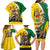 Personalized Canada Saskatchewan Province Family Matching Long Sleeve Bodycon Dress and Hawaiian Shirt Multis e Gentibus Vires