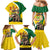 Personalized Canada Saskatchewan Province Family Matching Mermaid Dress and Hawaiian Shirt Multis e Gentibus Vires