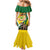 Personalized Canada Saskatchewan Province Family Matching Mermaid Dress and Hawaiian Shirt Multis e Gentibus Vires