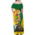 Personalized Canada Saskatchewan Province Family Matching Off Shoulder Maxi Dress and Hawaiian Shirt Multis e Gentibus Vires