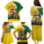 Personalized Canada Saskatchewan Province Family Matching Puletasi and Hawaiian Shirt Multis e Gentibus Vires